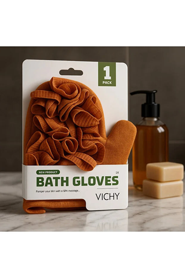 Anti Bakteriyel Banyo Peeling Lif Eldiveni